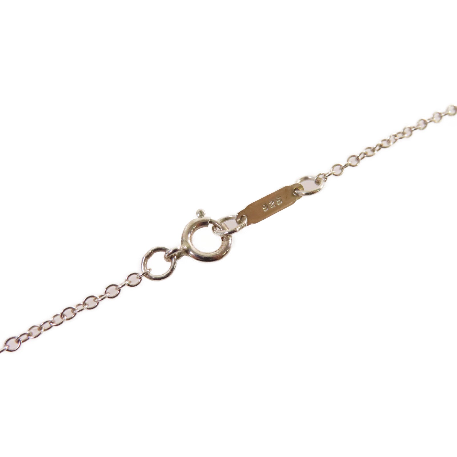 TIFFANY＆CO 925純銀Large Round Necklace項鏈