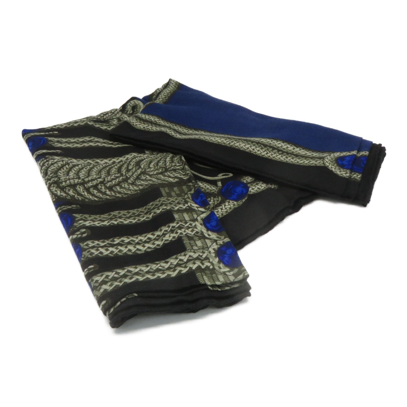 HERMES Cashmere/丝质Scarf围巾黑色