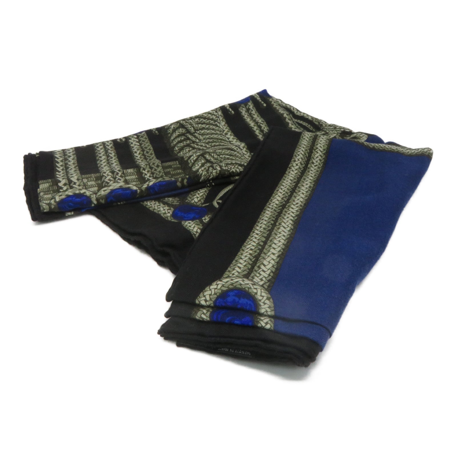 HERMES Cashmere/丝质Scarf围巾黑色