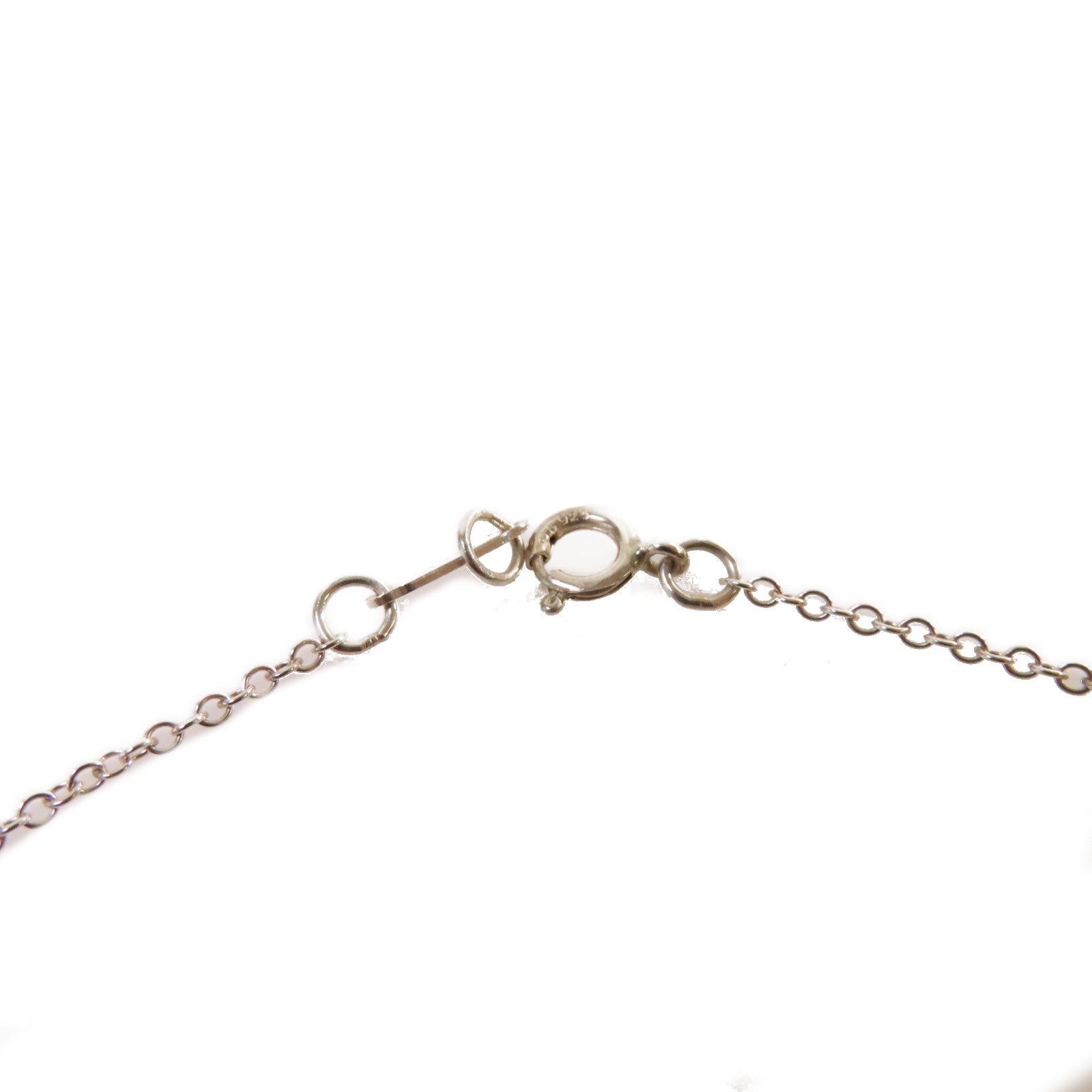 TIFFANY＆CO 925純銀Large Round Necklace項鏈