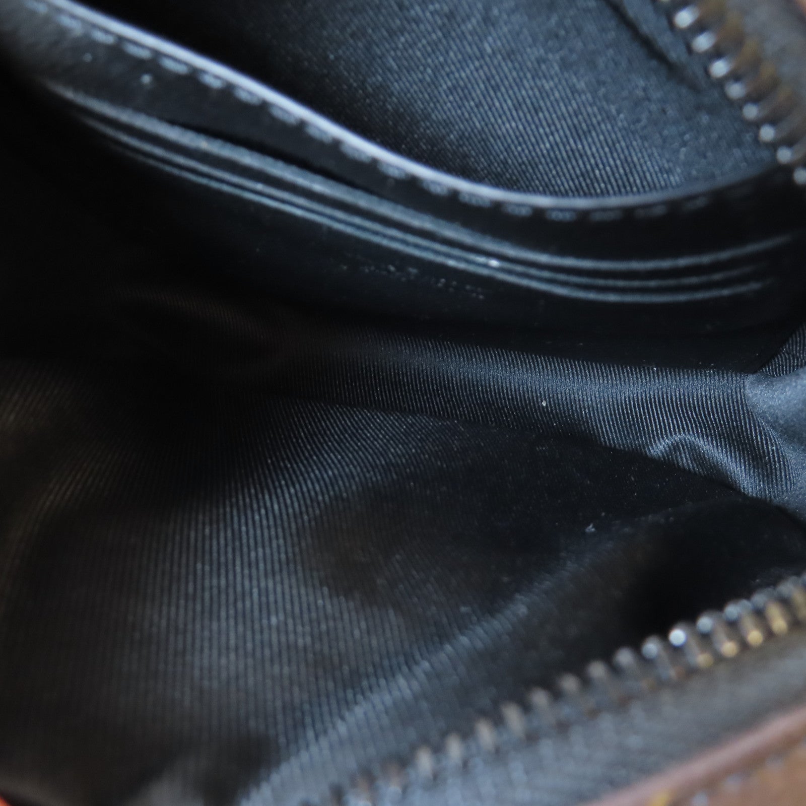 LOUIS VUITTON Monogram Macassar Christopher肩背袋啡色/黑色