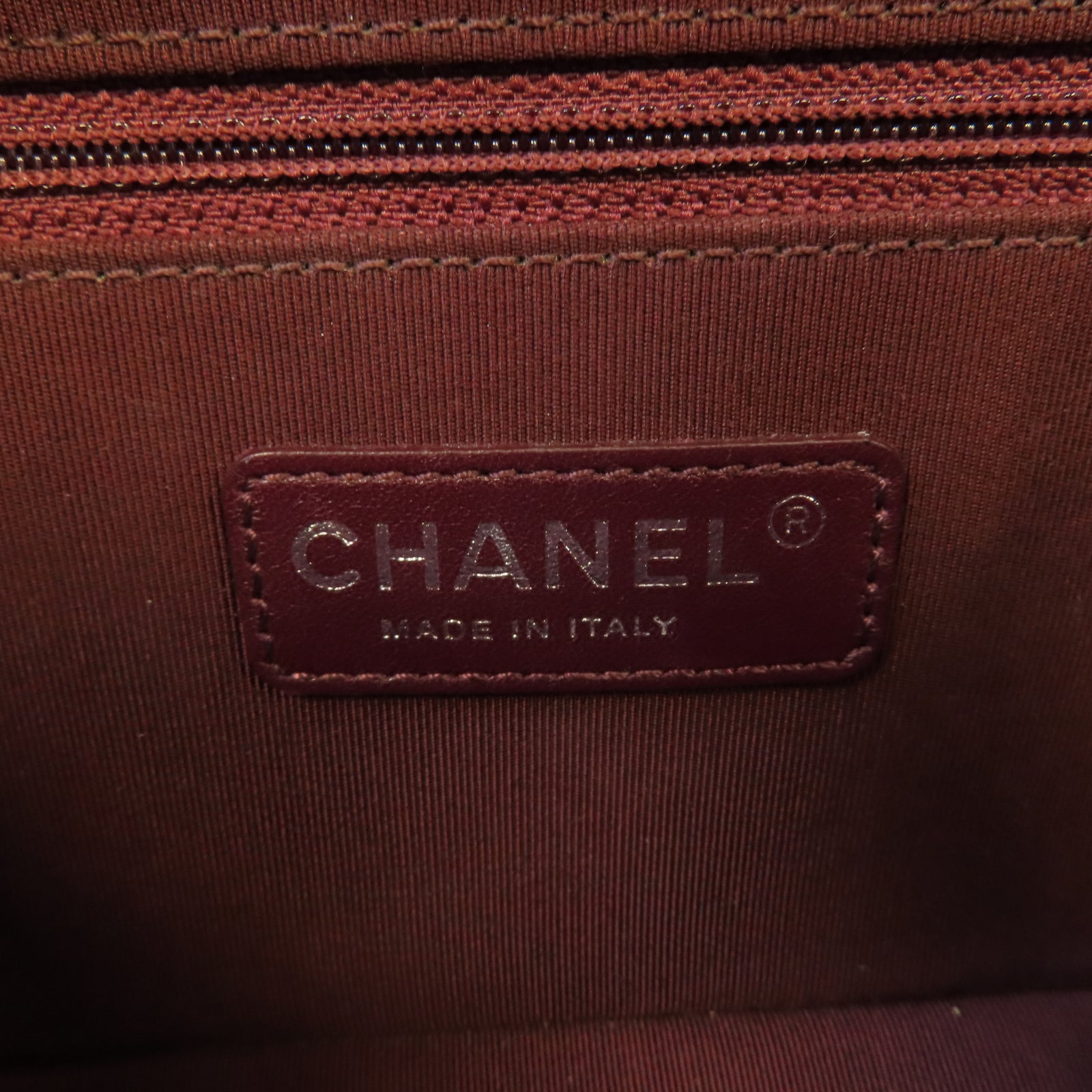 CHANEL 牛皮皮革Chain Shoulder銀扣鏈帶肩背袋黑色