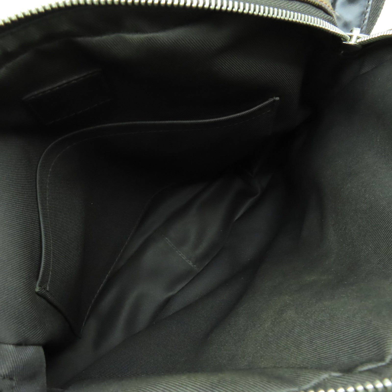 LOUIS VUITTON Damier Ebene Jake Messenger PM銀扣肩背袋啡色