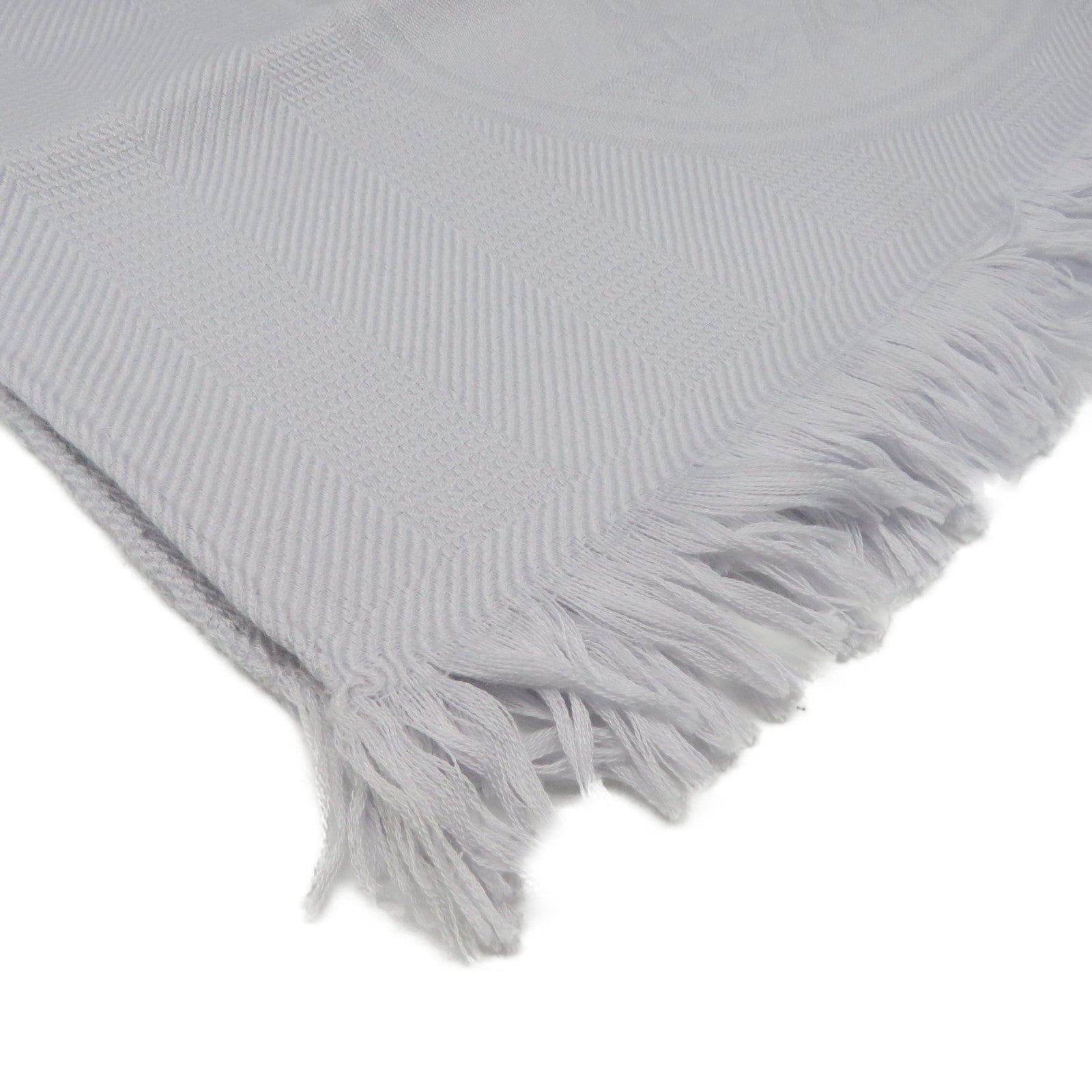 HERMES Cashmere/丝质Scarf围巾灰色