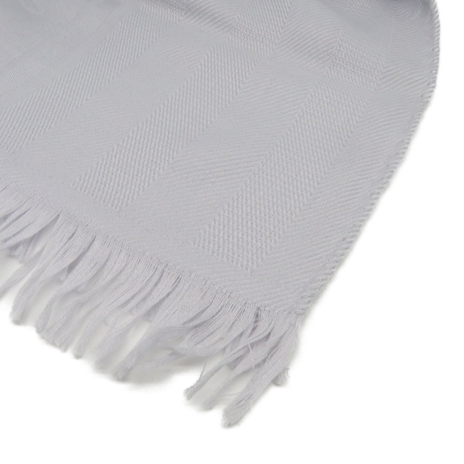 HERMES Cashmere/丝质Scarf围巾灰色