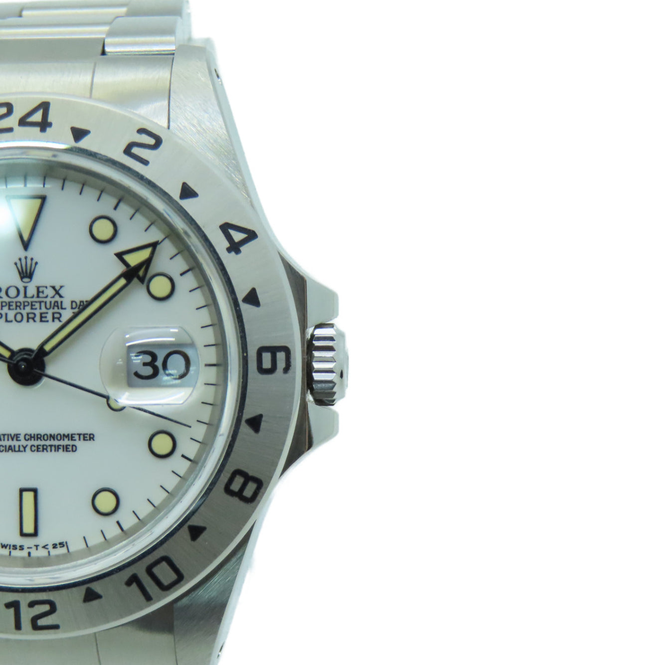 ROLEX Explorer II Stainless Steel Watch Automatic Movement White