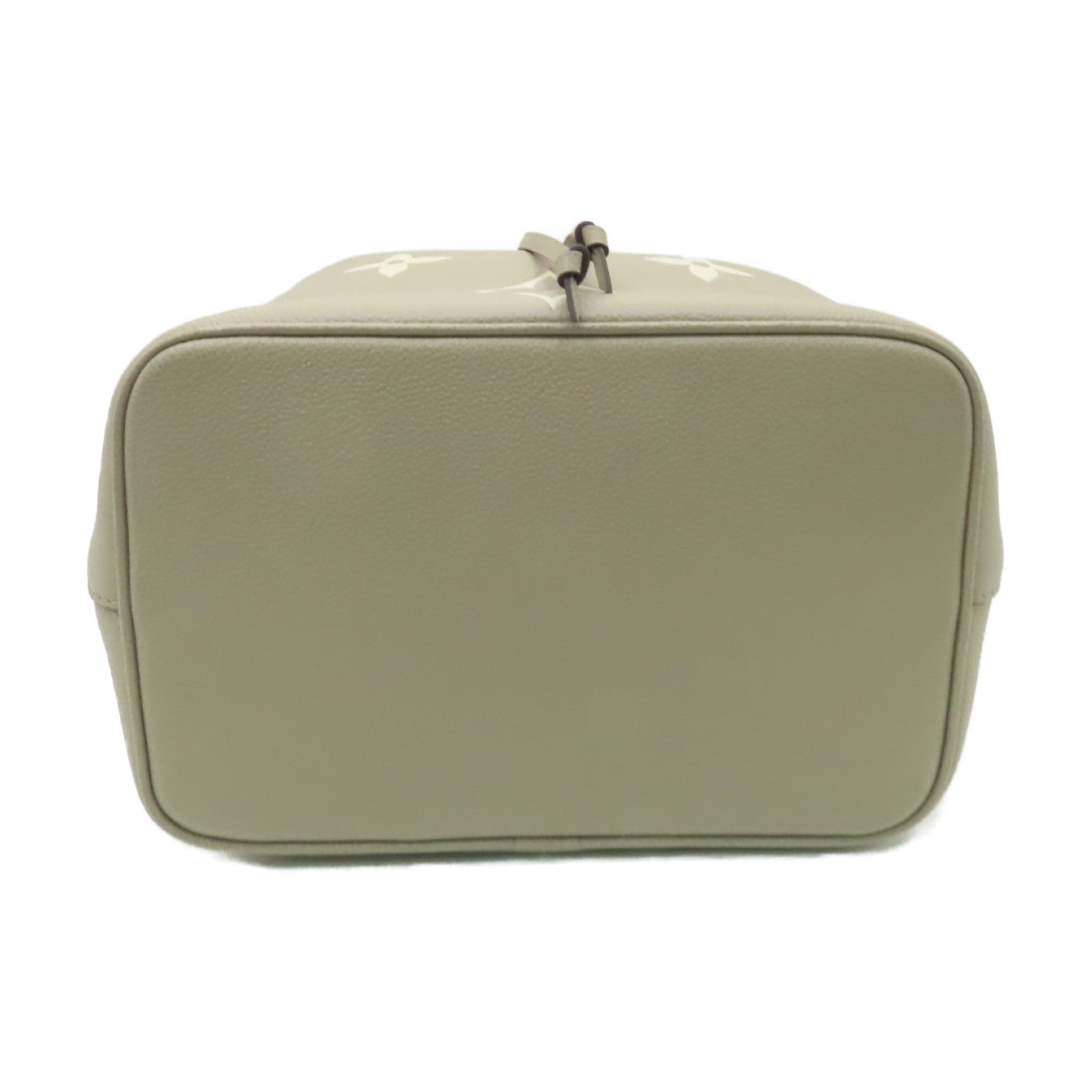 LOUIS VUITTON Monogram Empreinte NeoNoe金扣手挽肩背兩用袋米色