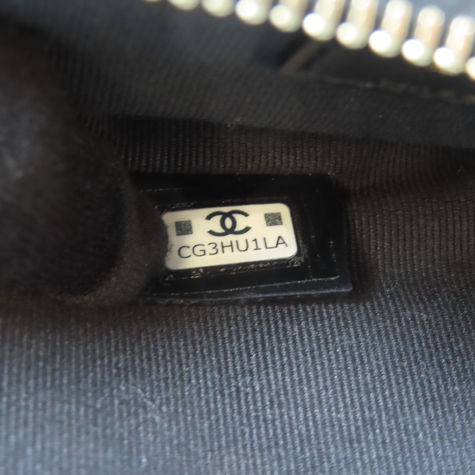 CHANEL 菱格Caviar皮革Coin Case銀扣零錢包黑色