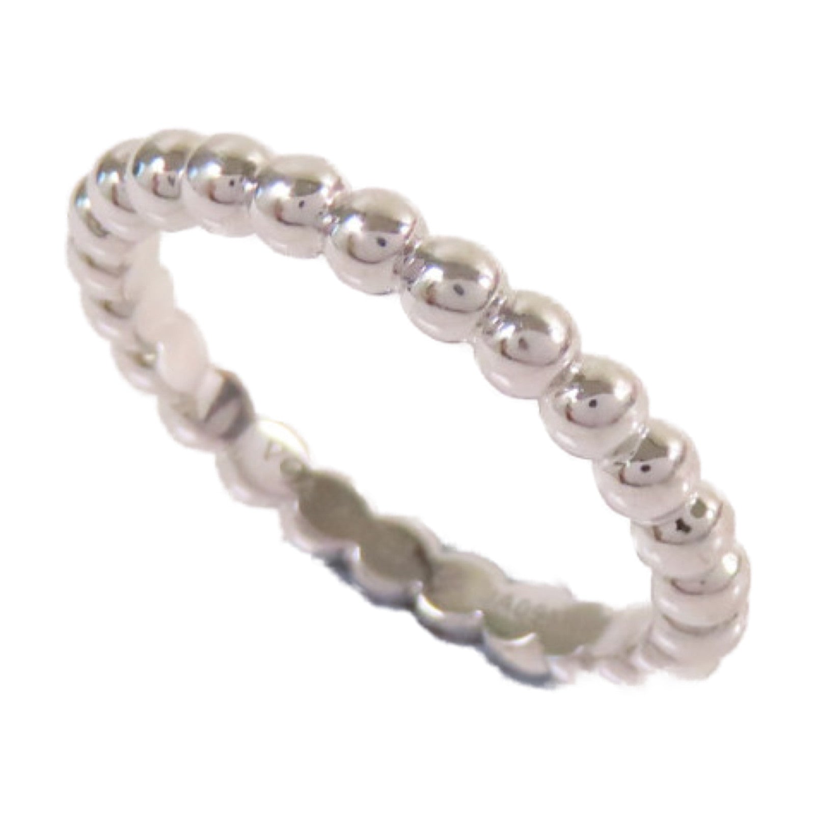 Van Cleef & Arpels 18K黃金Perlee Pearls Ring戒指#55/US#7