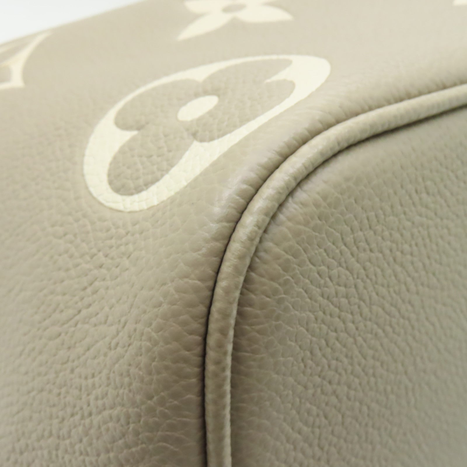 LOUIS VUITTON Monogram Empreinte NeoNoe金扣手挽肩背兩用袋米色