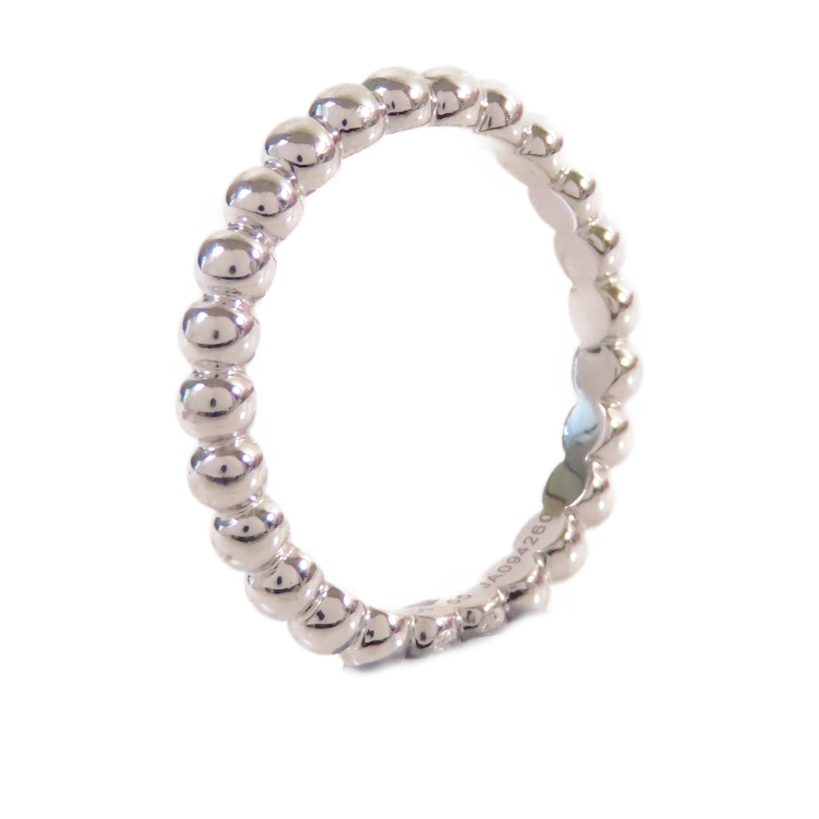 Van Cleef & Arpels 18K黃金Perlee Pearls Ring戒指#55/US#7