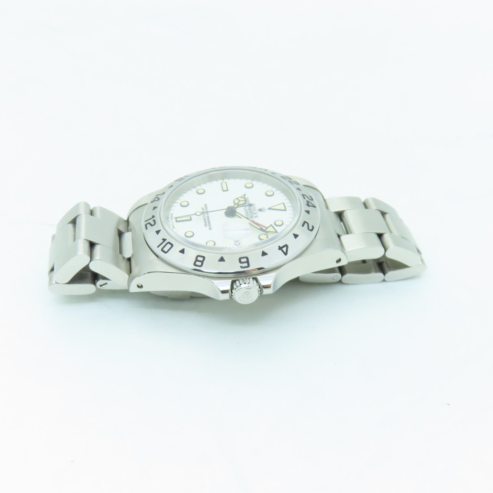 ROLEX Explorer II Stainless Steel Watch Automatic Movement White