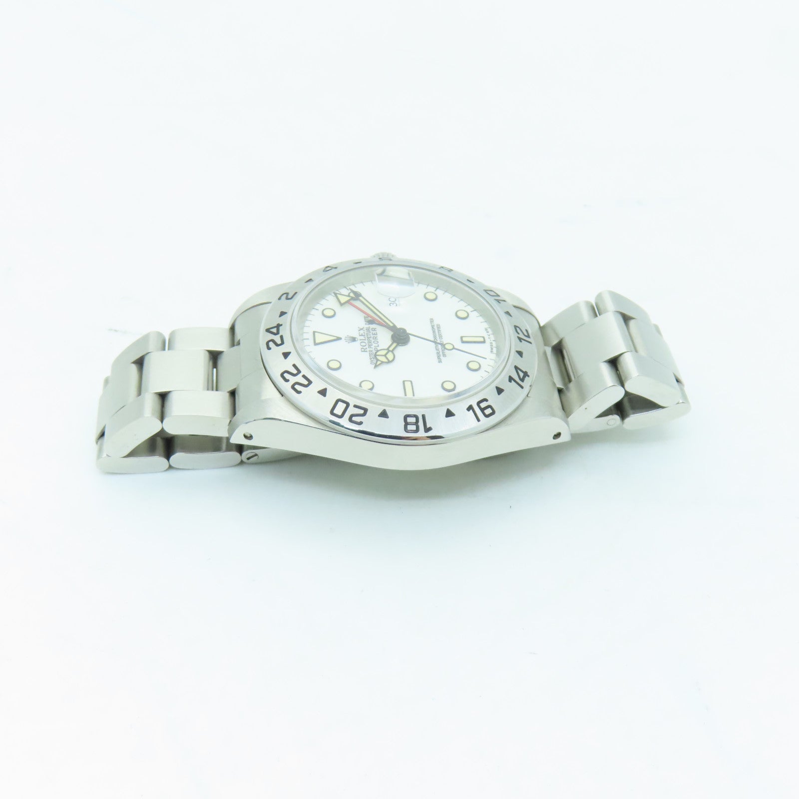 ROLEX Explorer II Stainless Steel Watch Automatic Movement White