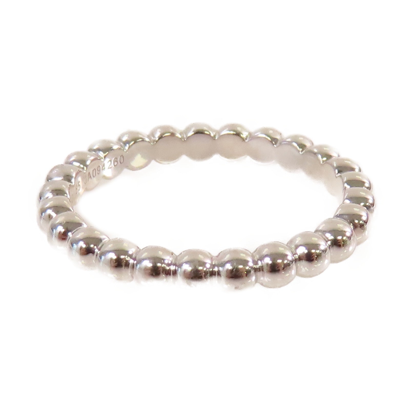 Van Cleef & Arpels 18K黃金Perlee Pearls Ring戒指#55/US#7