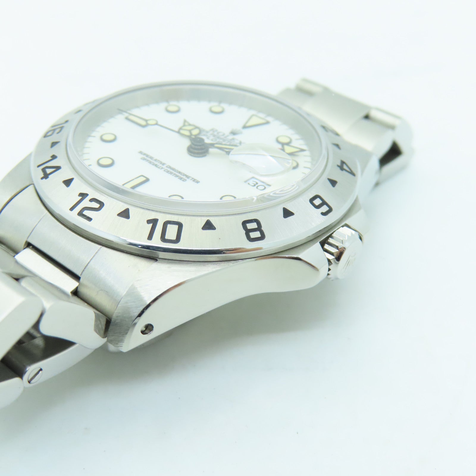 ROLEX Explorer II Stainless Steel Watch Automatic Movement White