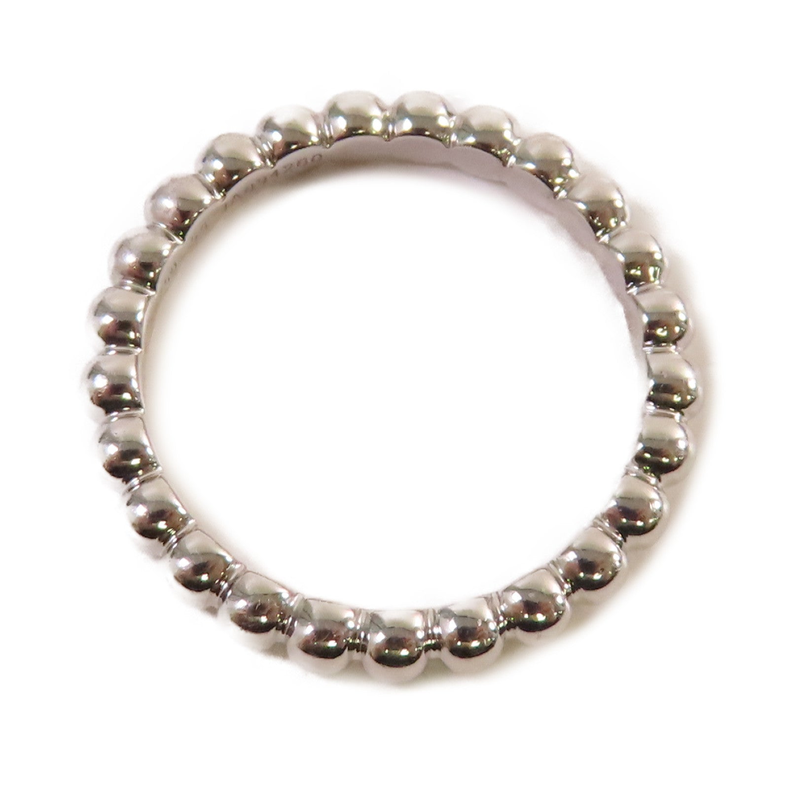 Van Cleef & Arpels 18K黃金Perlee Pearls Ring戒指#55/US#7