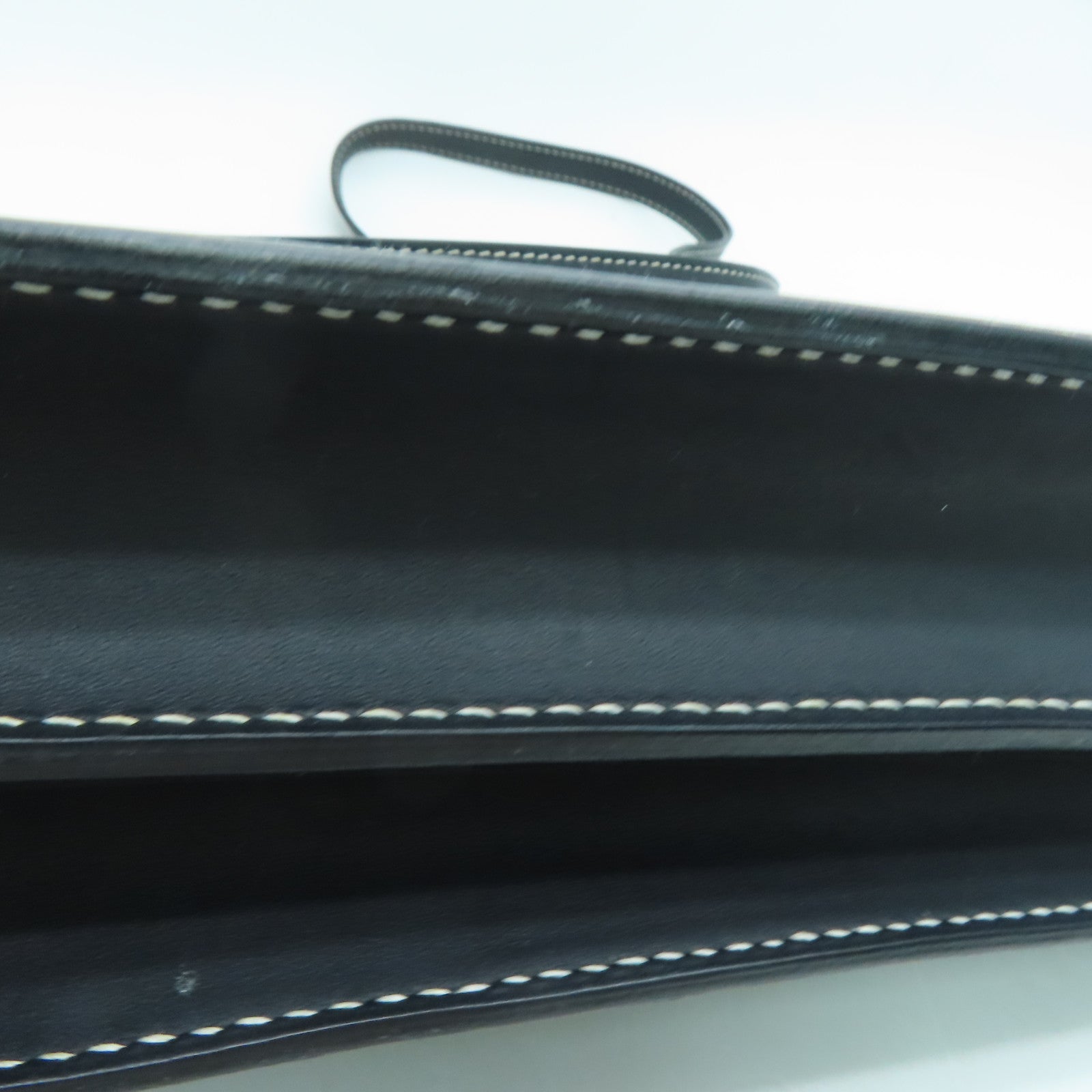 HERMES Sombrero皮革Roulis 23金扣肩背袋黑色