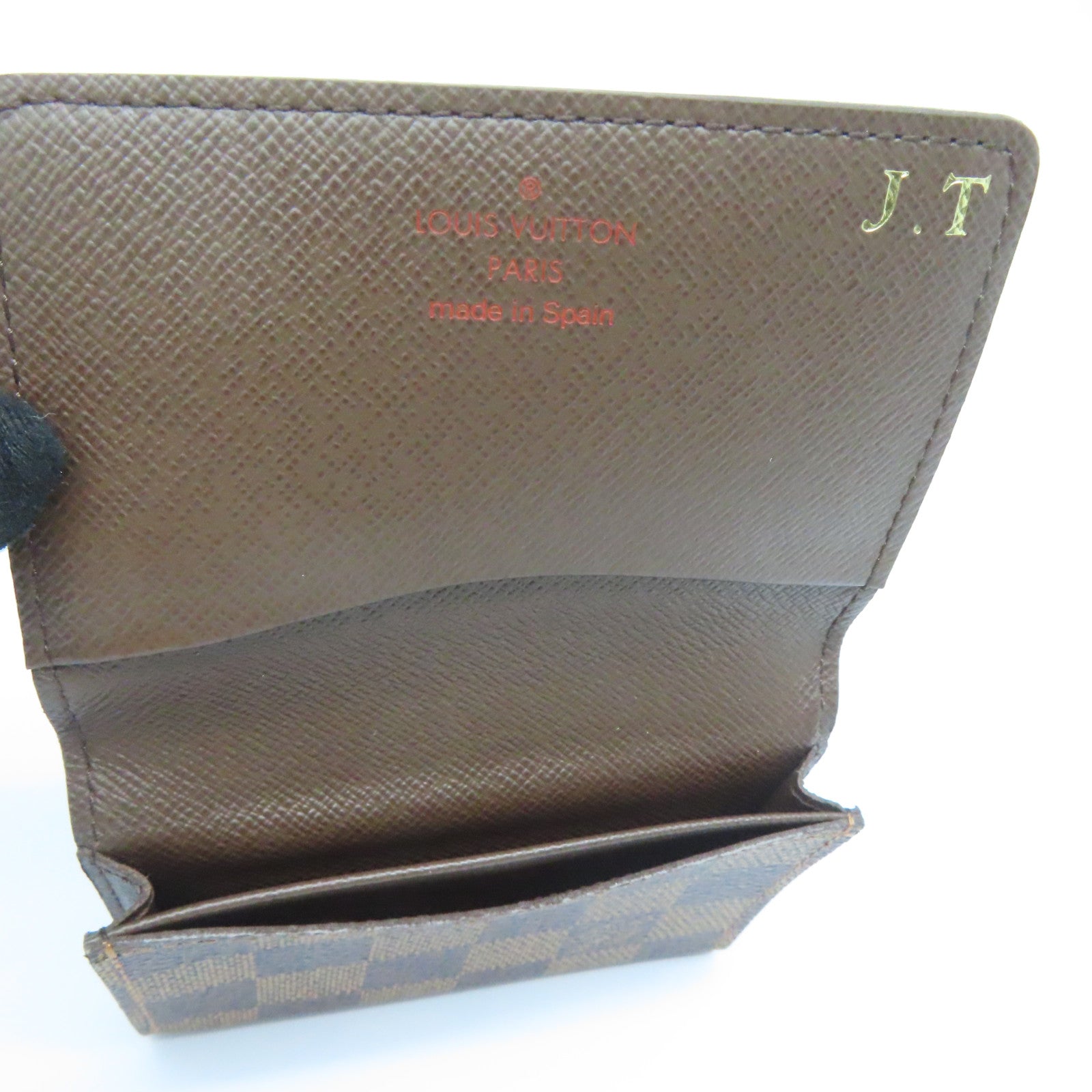 LOUIS VUITTON Damier Card Case卡片套啡色