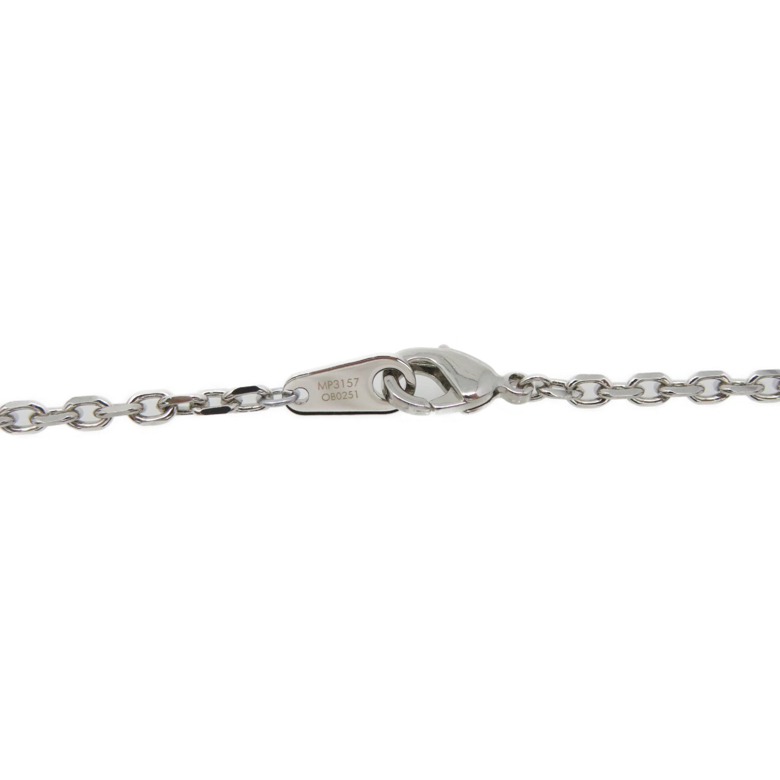 LOUIS VUITTON Metal LV Plane Necklace Necklace