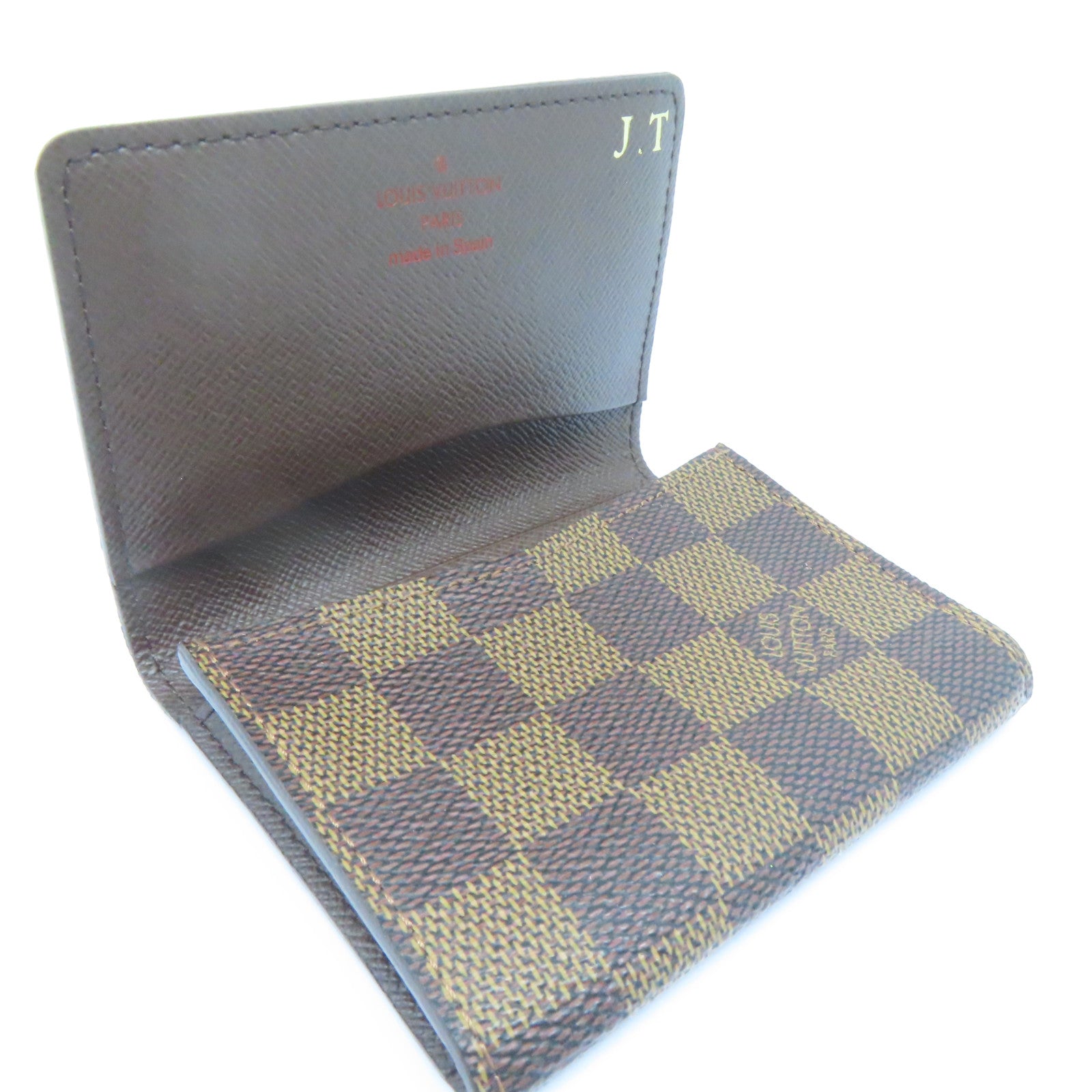 LOUIS VUITTON Damier Card Case卡片套啡色