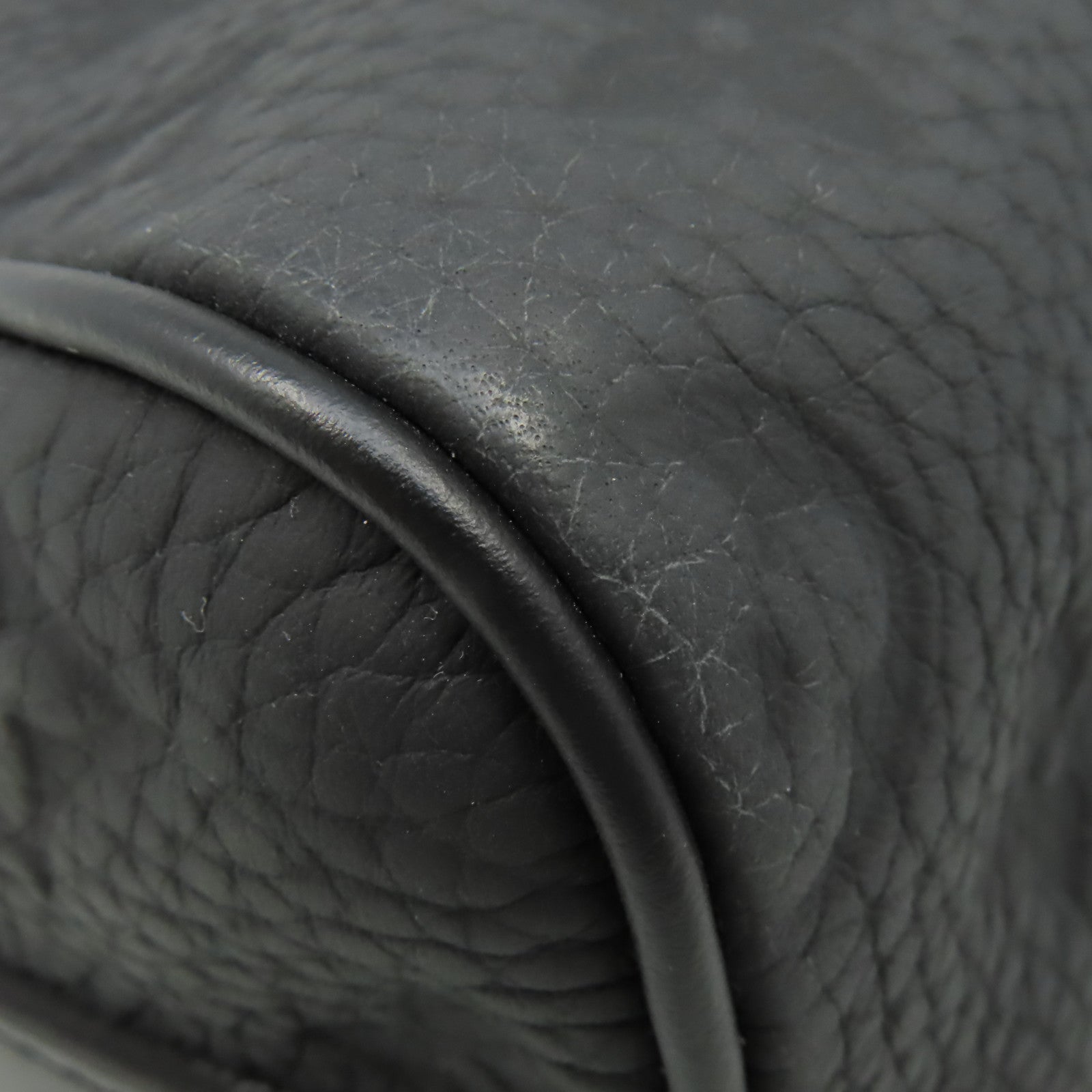 LOUIS VUITTON Monogram Taurillon Keepall Bandouliere 2Way Shoulder Bag手挽肩背兩用袋黑色
