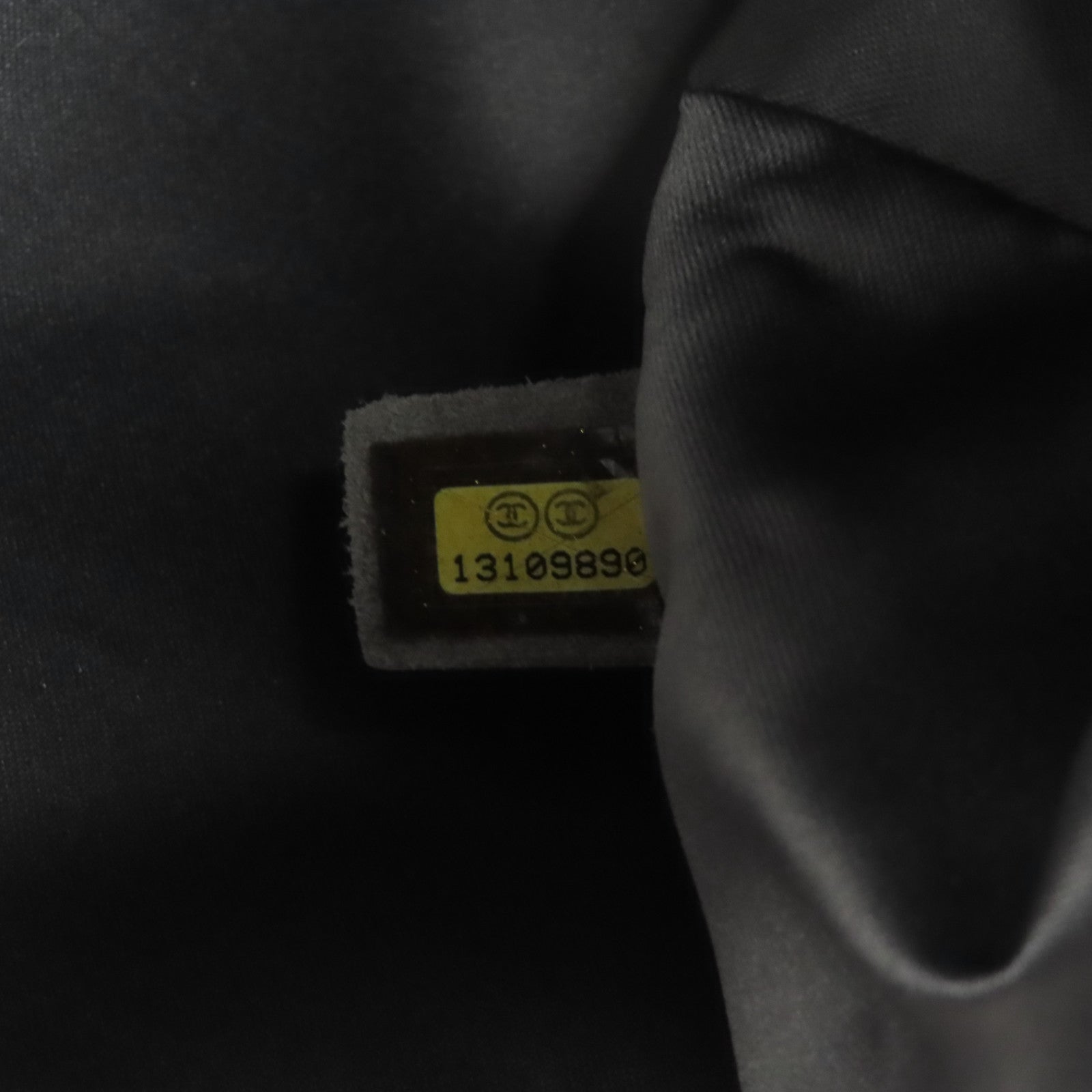 CHANEL 菱格PVC Tote Bag銀扣手挽袋黑色