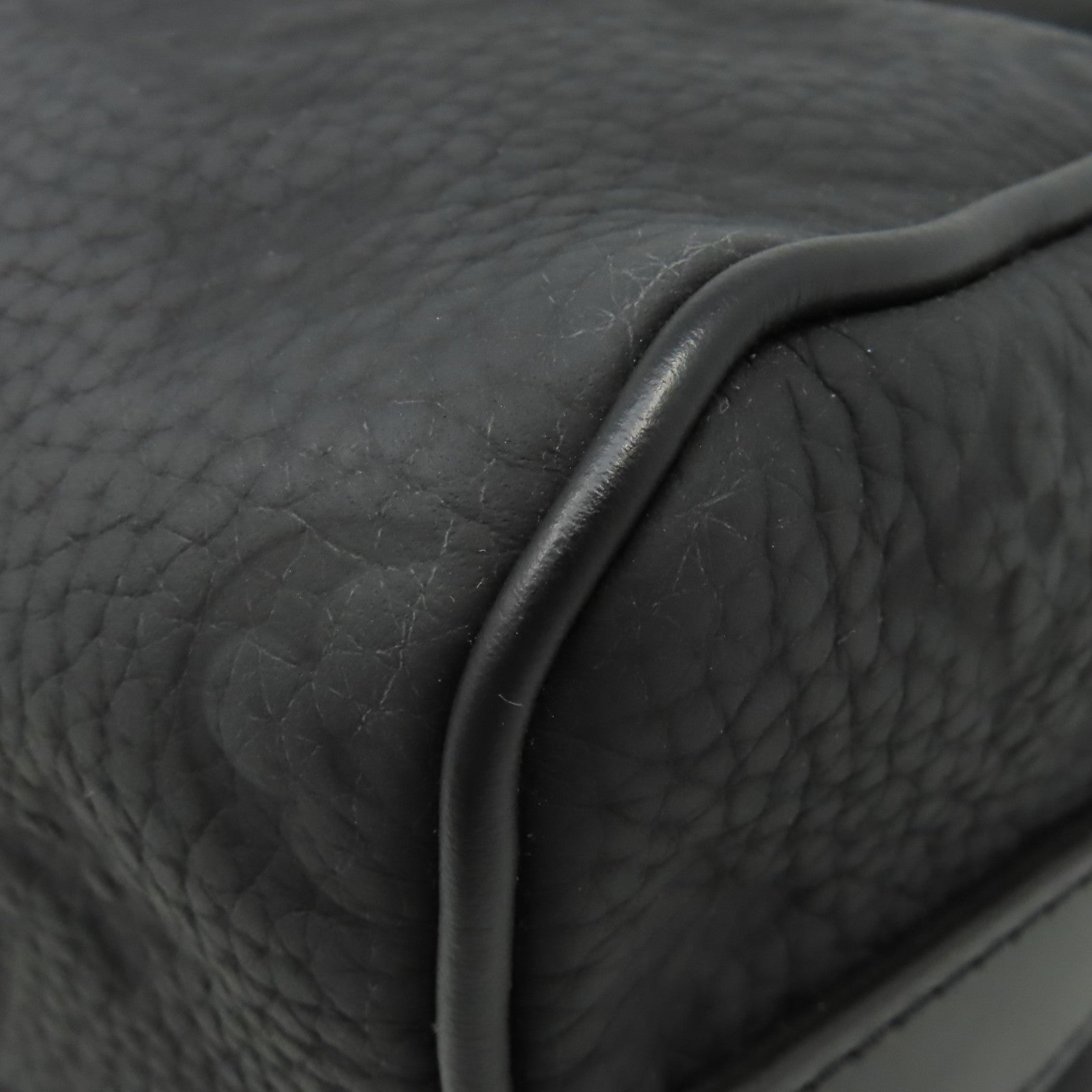 LOUIS VUITTON Monogram Taurillon Keepall Bandouliere 2Way Shoulder Bag手挽肩背兩用袋黑色