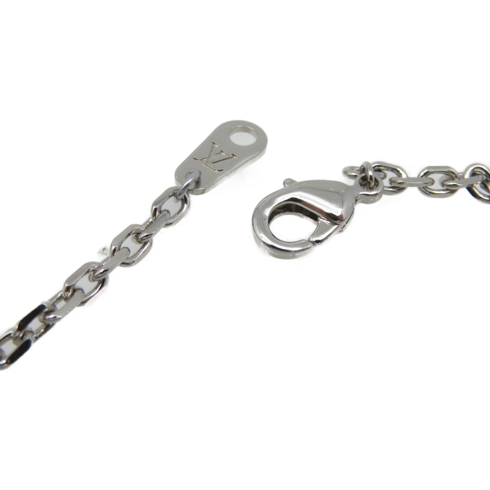 LOUIS VUITTON Metal LV Plane Necklace Necklace