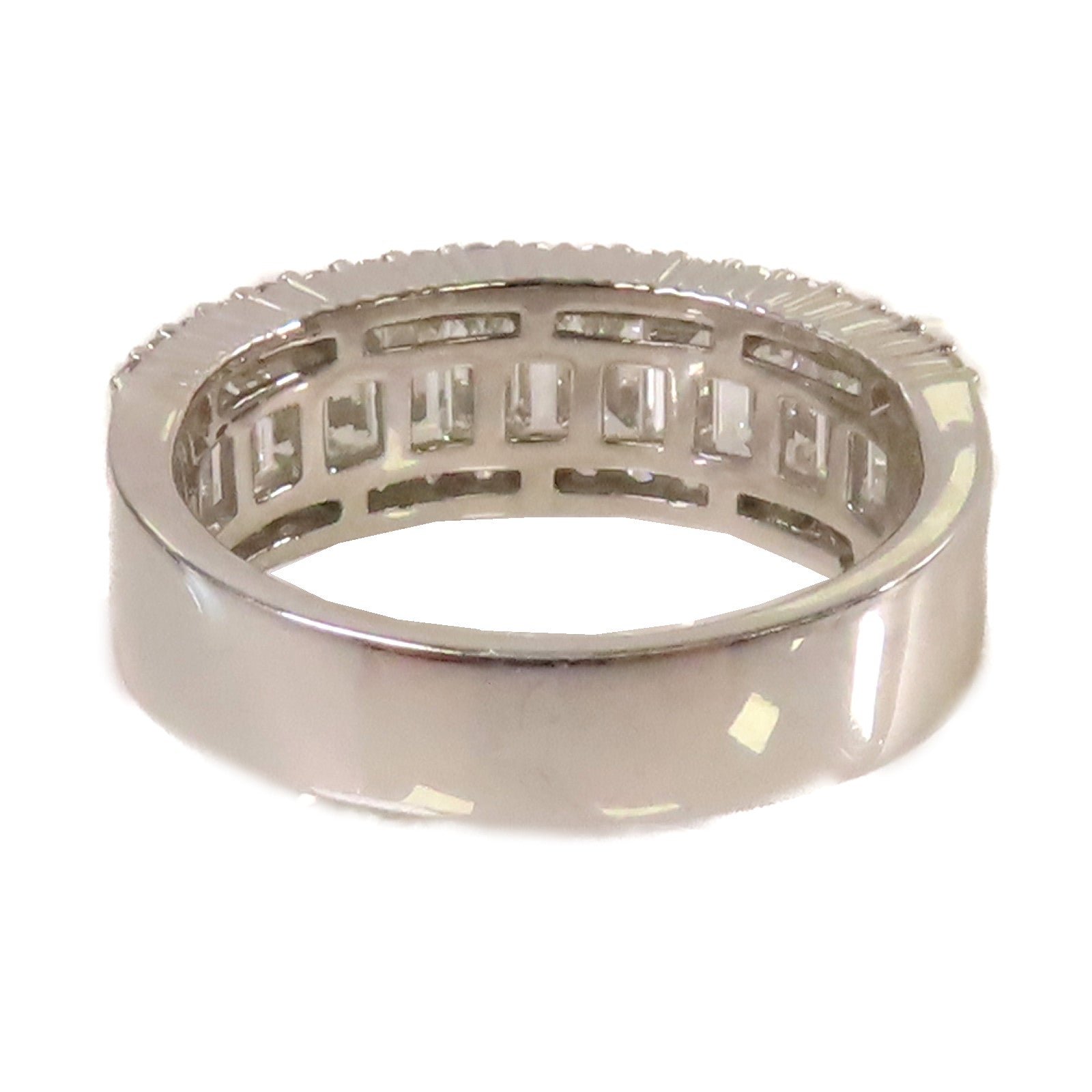 JEWELRY 18K白金/1.21ct/0.55ct鑽石Diamond Ring戒指US#7.5
