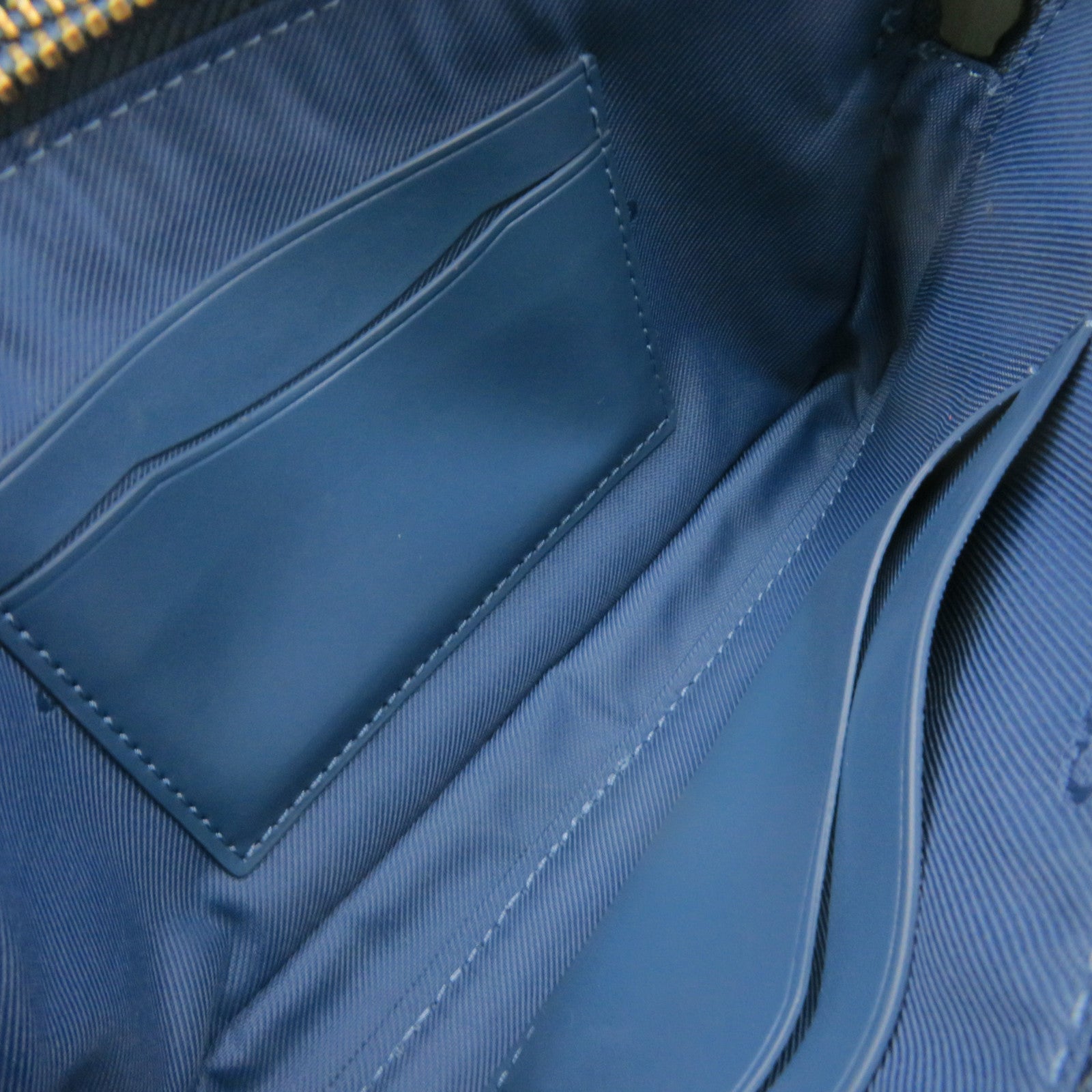 COACH 牛皮皮革Shoulder Bag肩背袋藍色