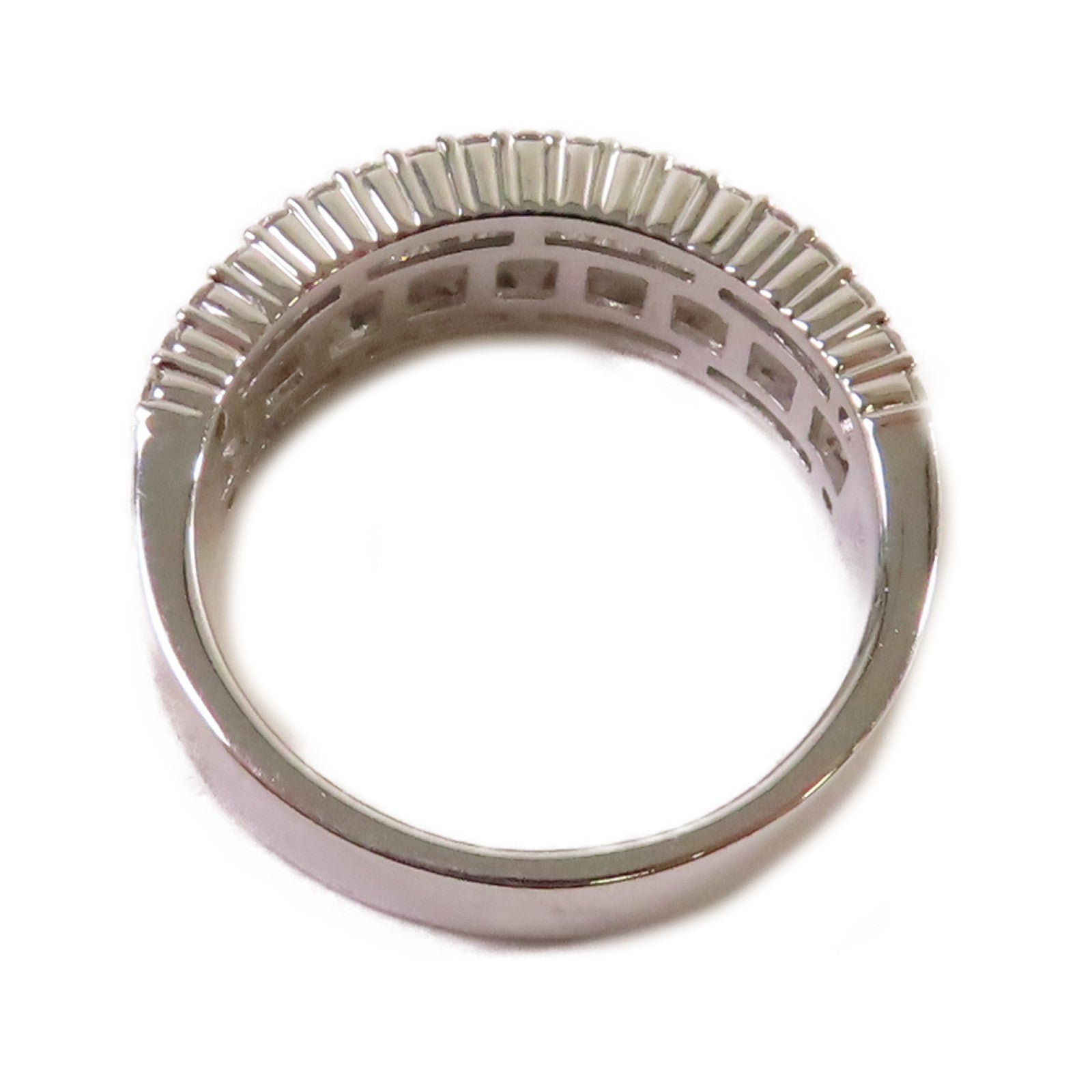 JEWELRY 18K白金/1.21ct/0.55ct鑽石Diamond Ring戒指US#7.5