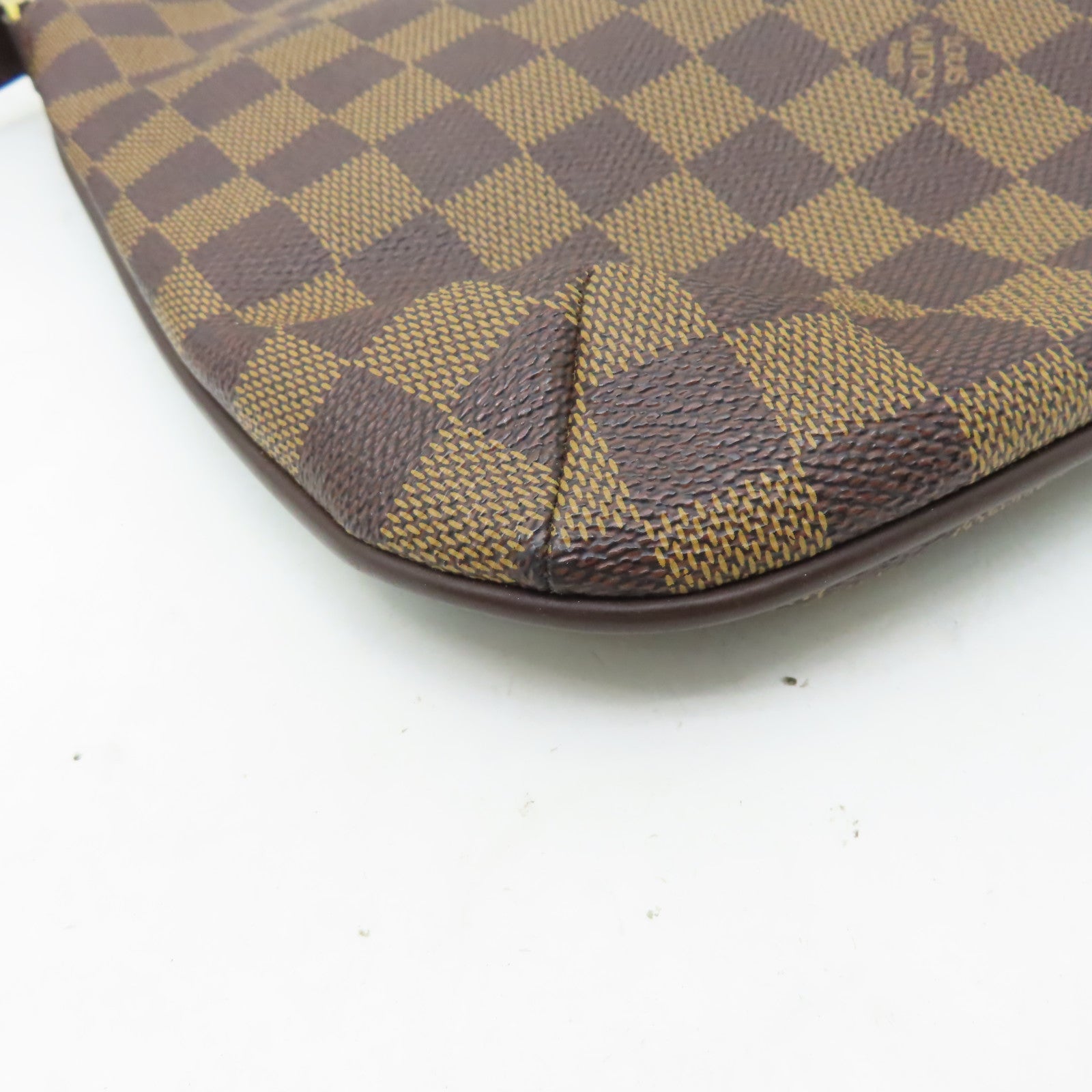 LOUIS VUITTON Damier Musette Salsa金扣肩背袋啡色