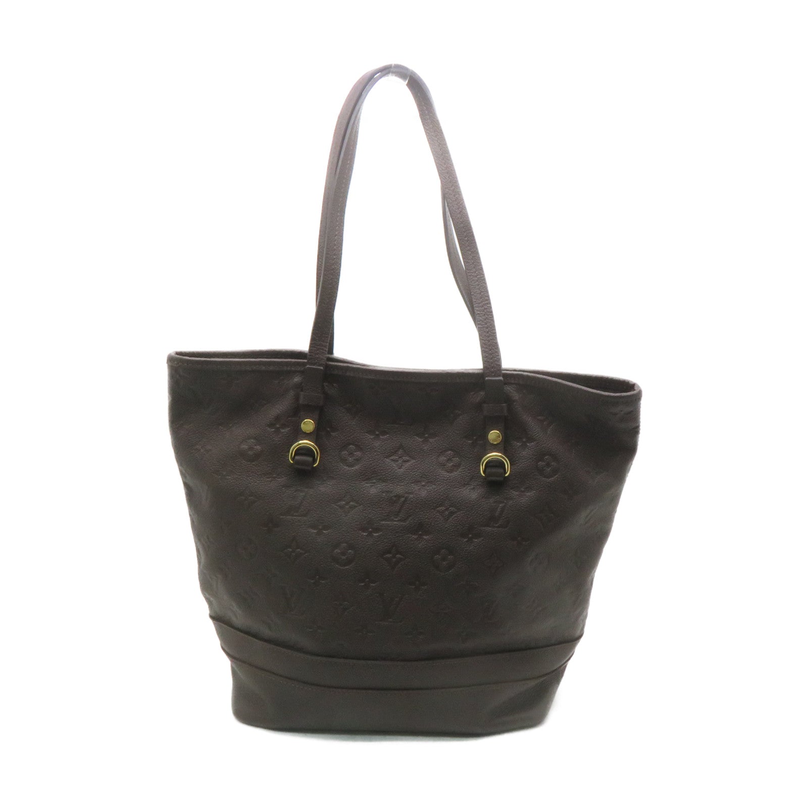 LOUIS VUITTON 【激減優惠】Monogram Empreinte Citadina PM Shoulder Bag金扣肩背袋啡色