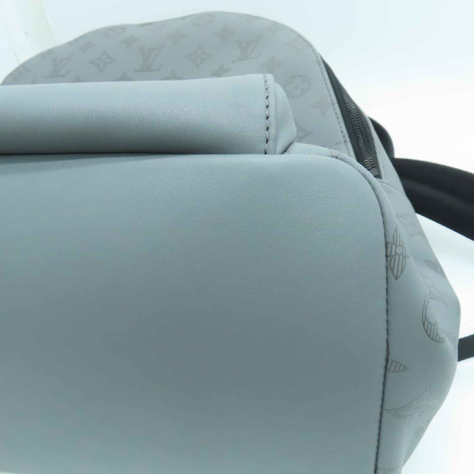 LOUIS VUITTON Monogram Shadow Racer Backpack背包灰色