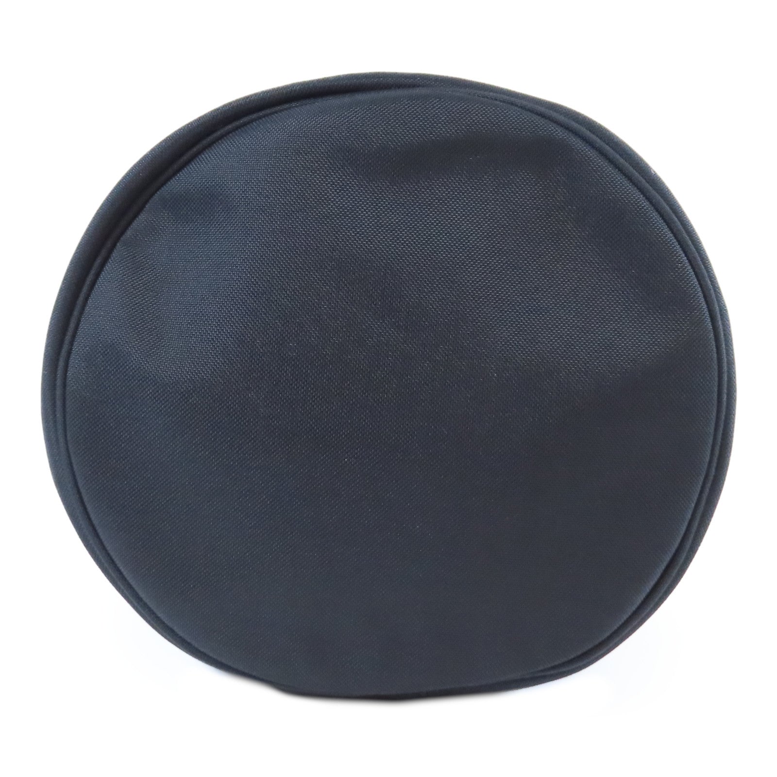 BALENCIAGA 尼龍Wheel Bucket銀扣手挽肩背兩用袋黑色