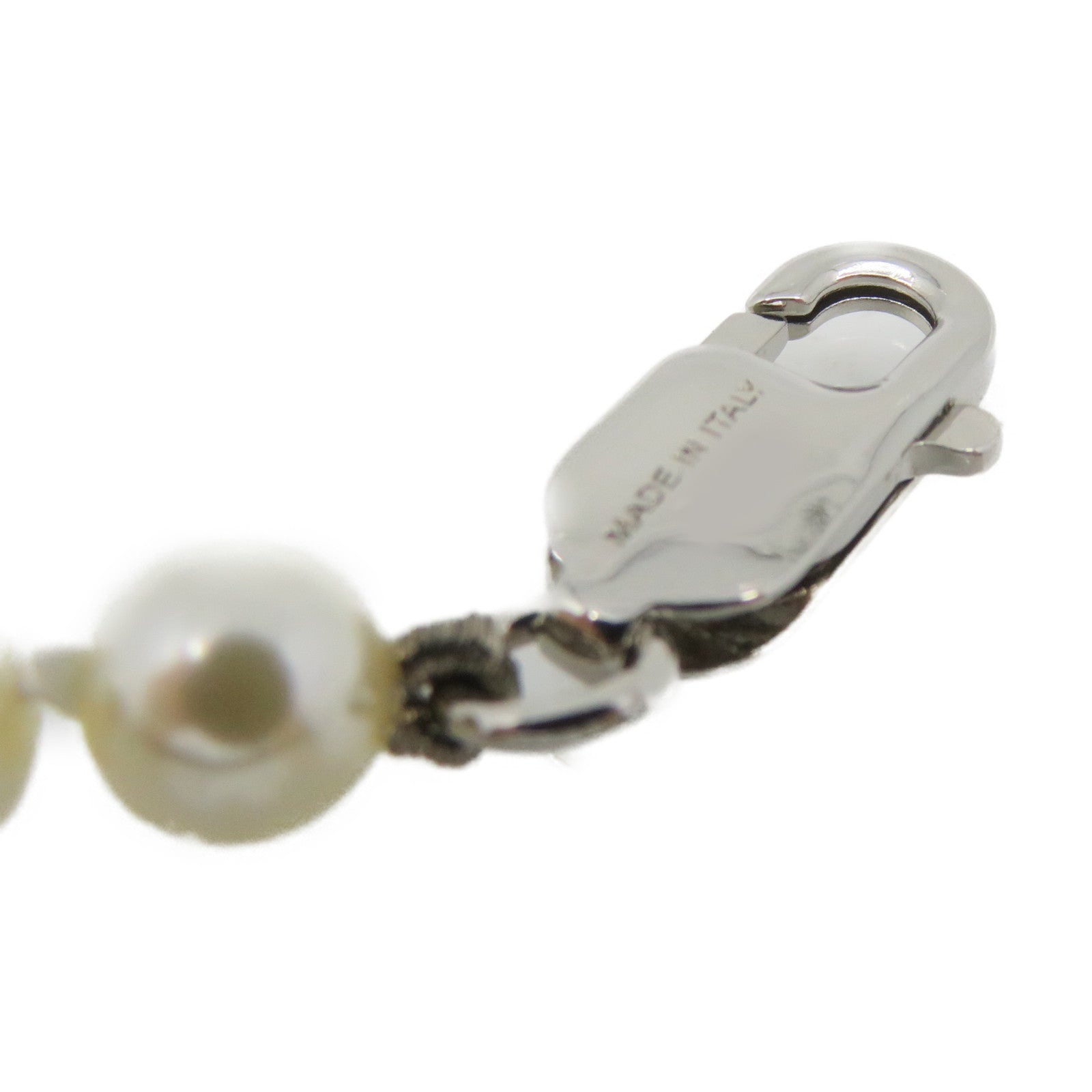 FENDI metal / imitation pearl Fendi o'lock Bracelet bracelet