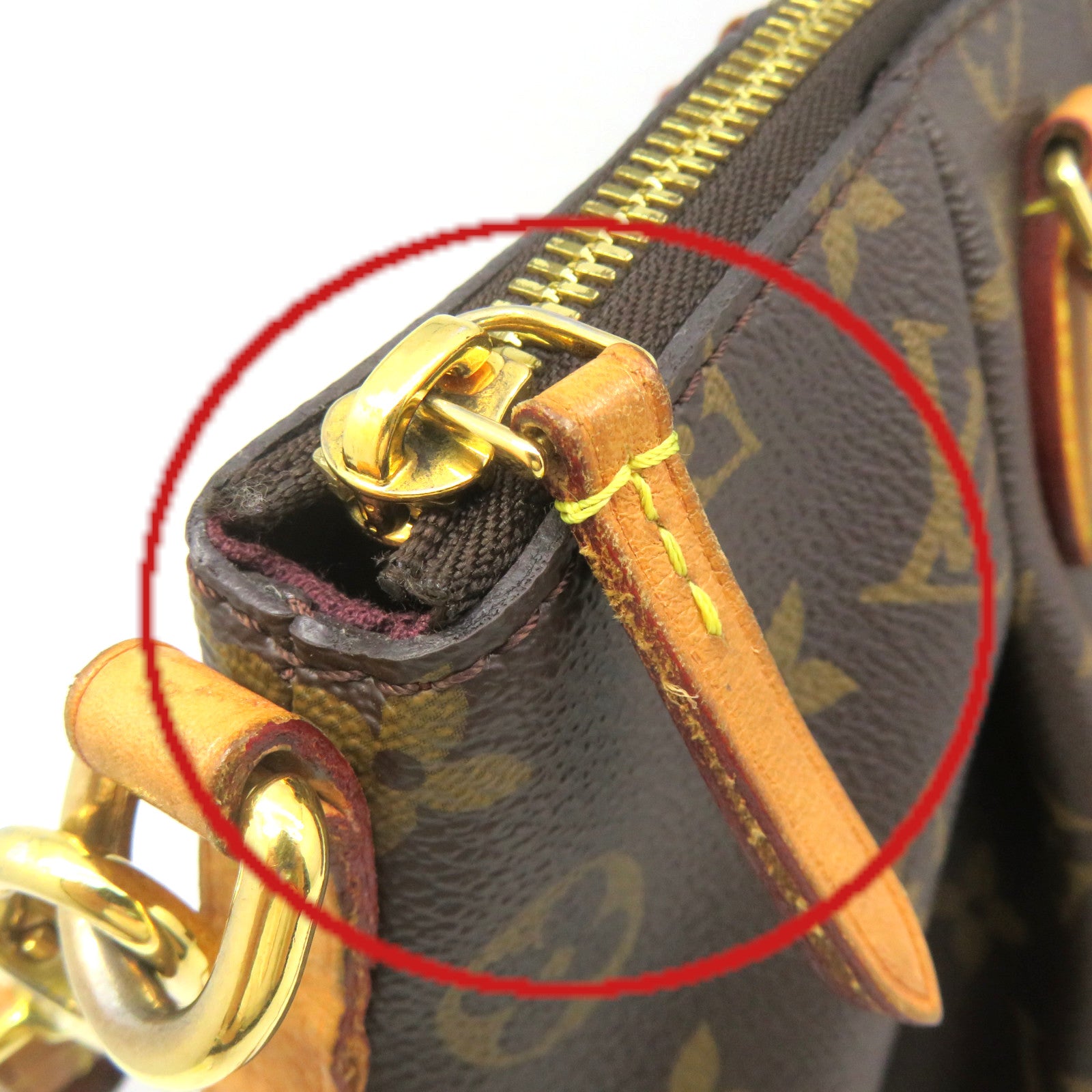 LOUIS VUITTON Monogram Turenne MM 2Way Shoulder Bag手挽肩背兩用袋啡色
