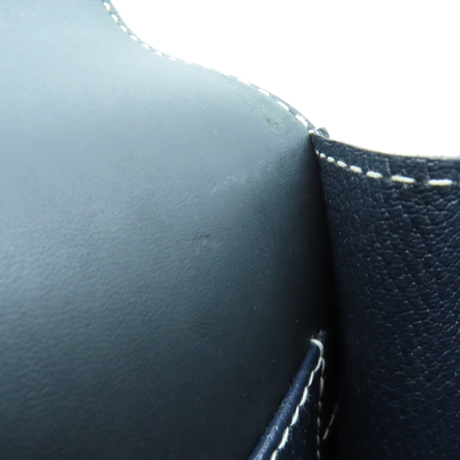 HERMES Sombrero皮革Roulis 23金扣肩背袋黑色