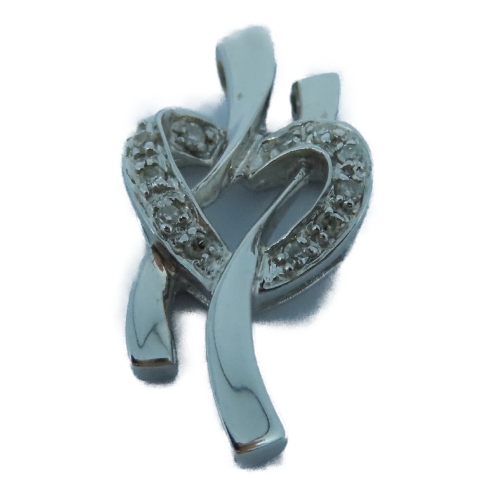 JEWELRY 18K白金Diamond Pendant钻石吊坠