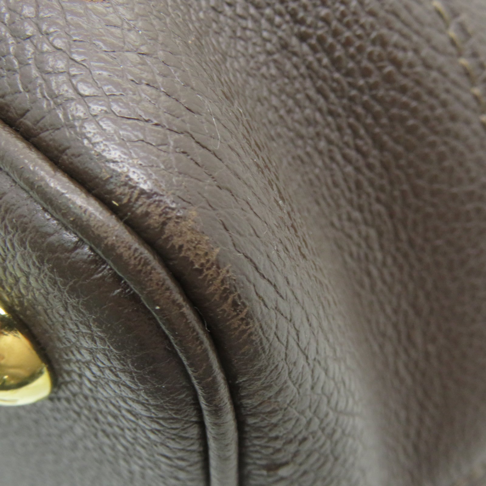 LOUIS VUITTON 【激減優惠】Monogram Empreinte Citadina PM Shoulder Bag金扣肩背袋啡色