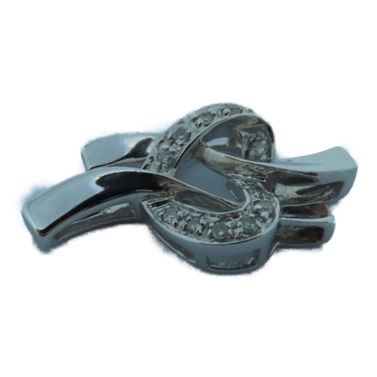 JEWELRY 18K白金Diamond Pendant钻石吊坠