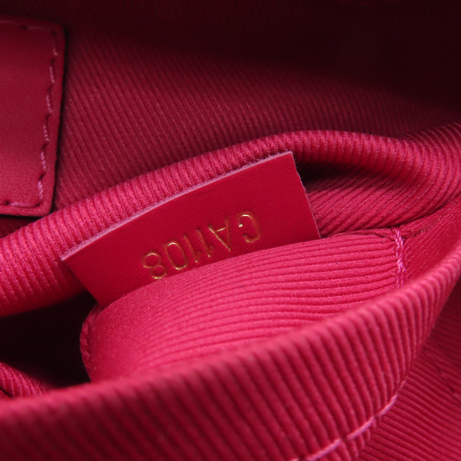 LOUIS VUITTON Monogram Saintonge金扣手挽肩背兩用袋粉紅色