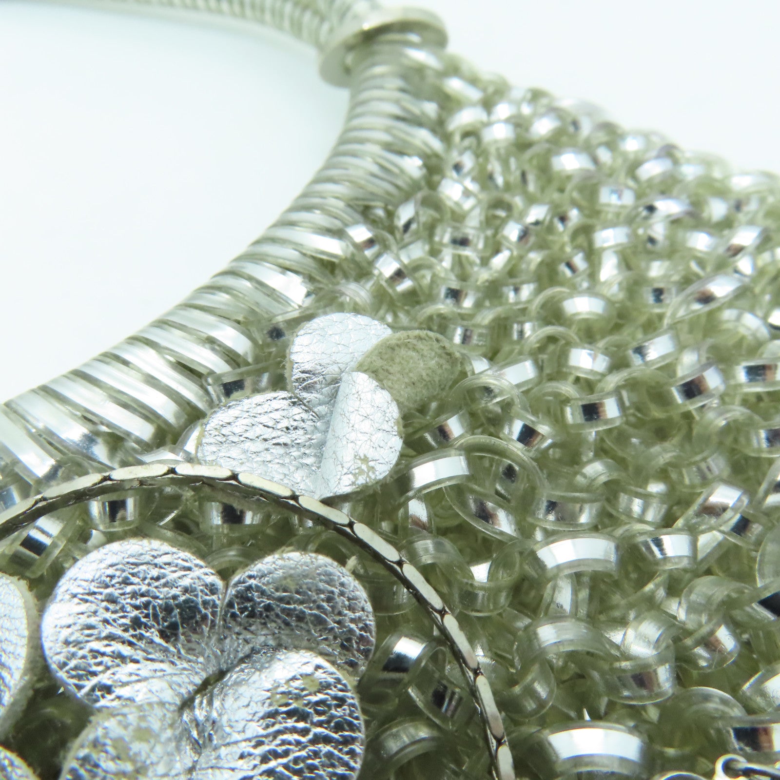 ANTEPRIMA PVC Handbag Silver
