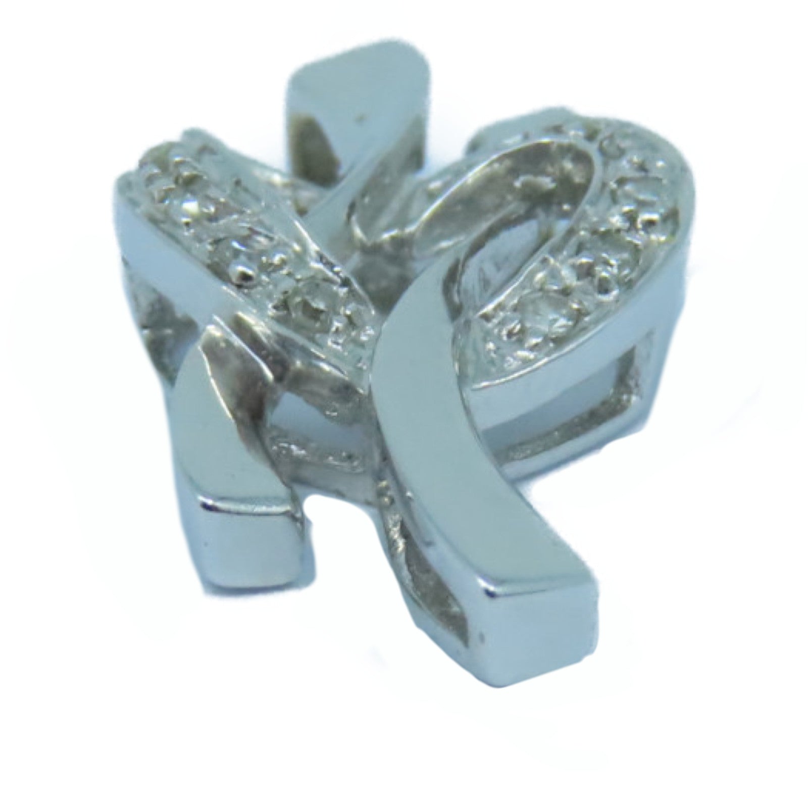 JEWELRY 18K白金Diamond Pendant钻石吊坠