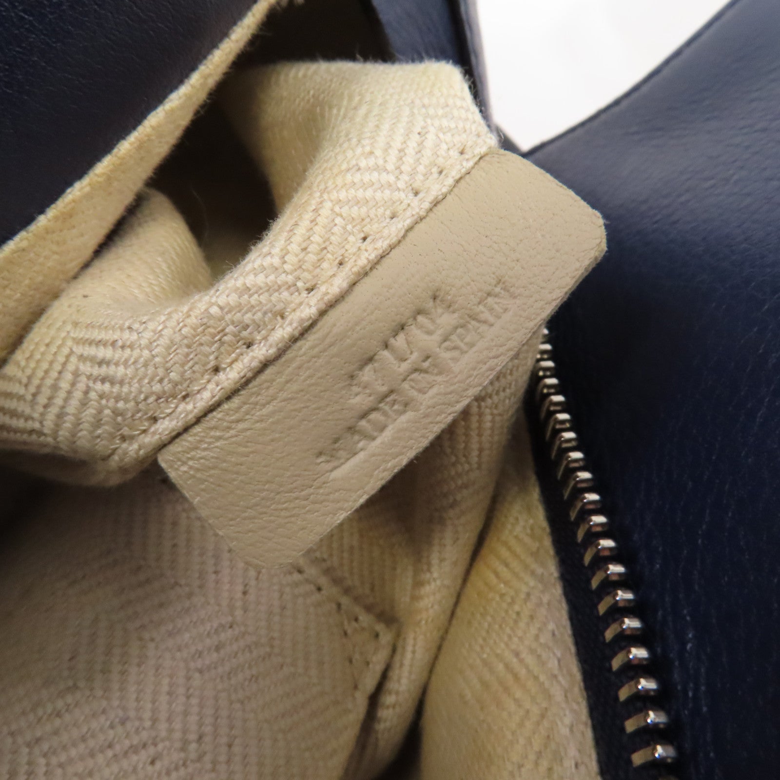 LOEWE 牛皮皮革Puzzle 2Way Shoulder Bag手挽肩背兩用袋藍色