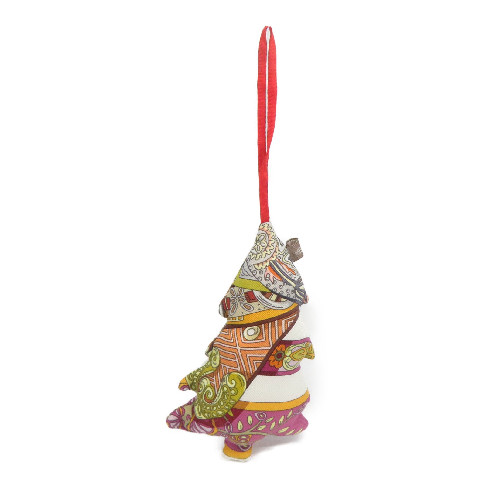 HERMES 【激減優惠】絲質/棉花Petit H Christmas Tree Charm掛飾多色