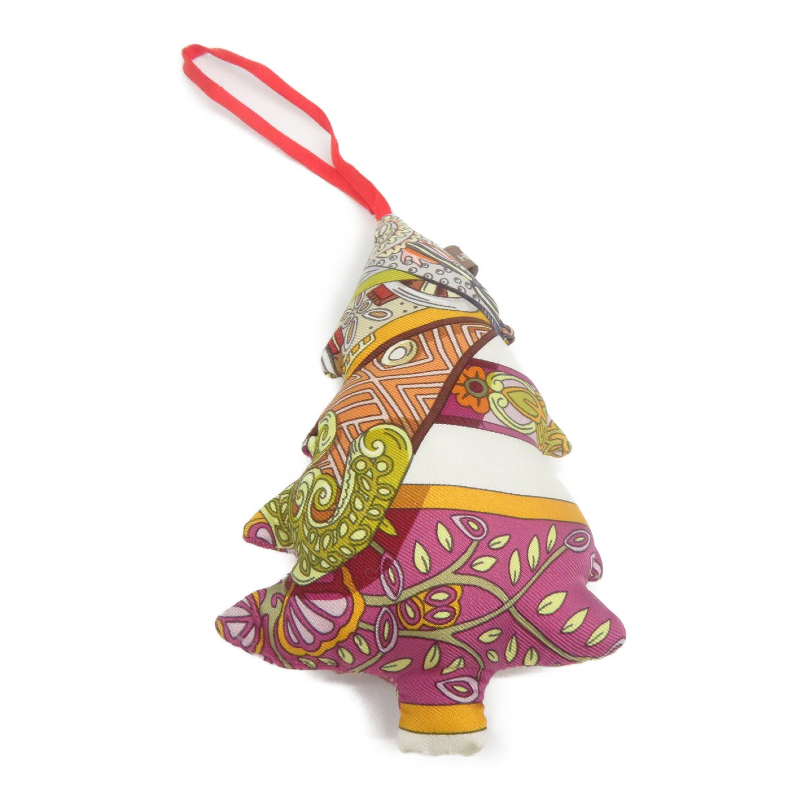 HERMES 【激減優惠】絲質/棉花Petit H Christmas Tree Charm掛飾多色
