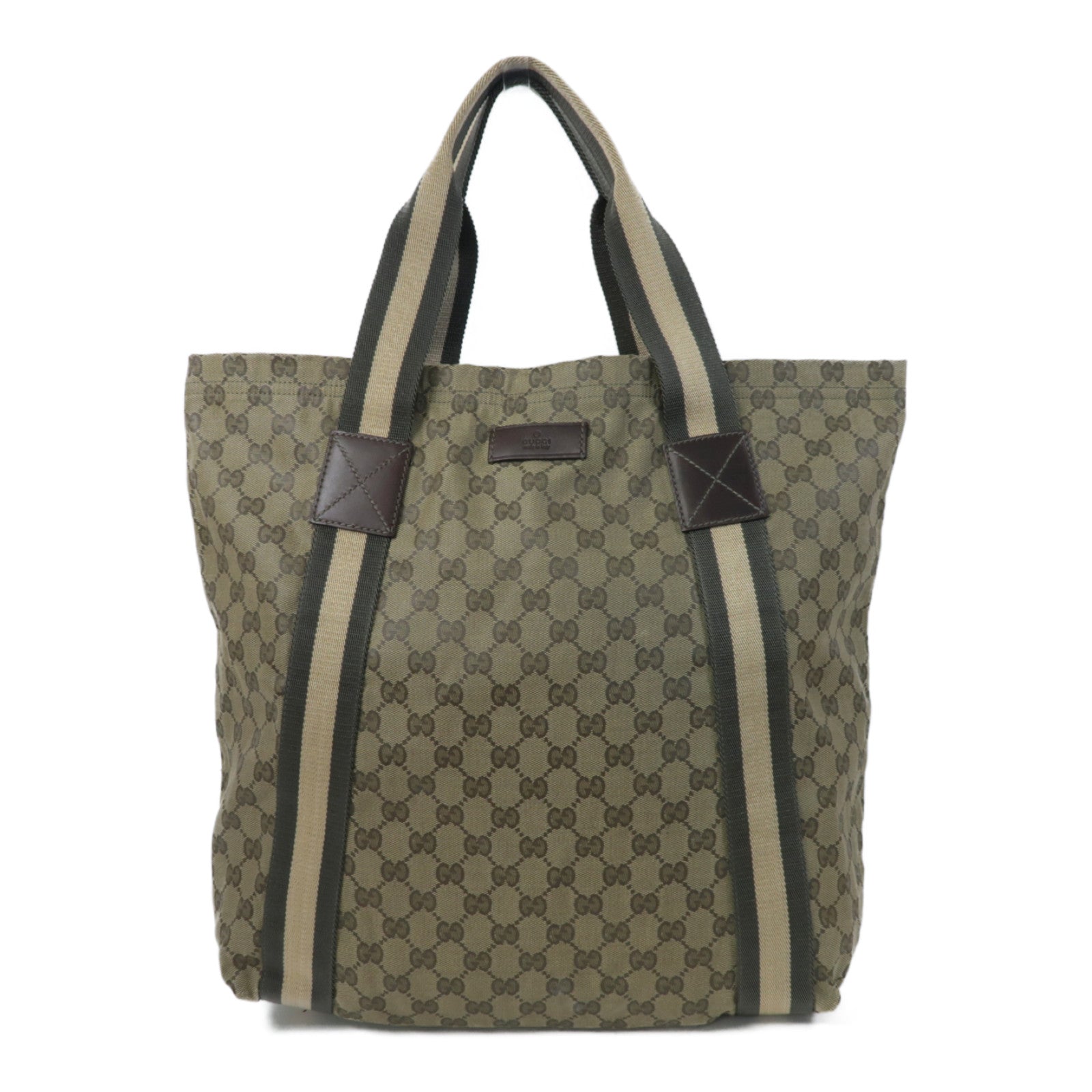 GUCCI 帆布Shoulder Bag肩背袋綠色