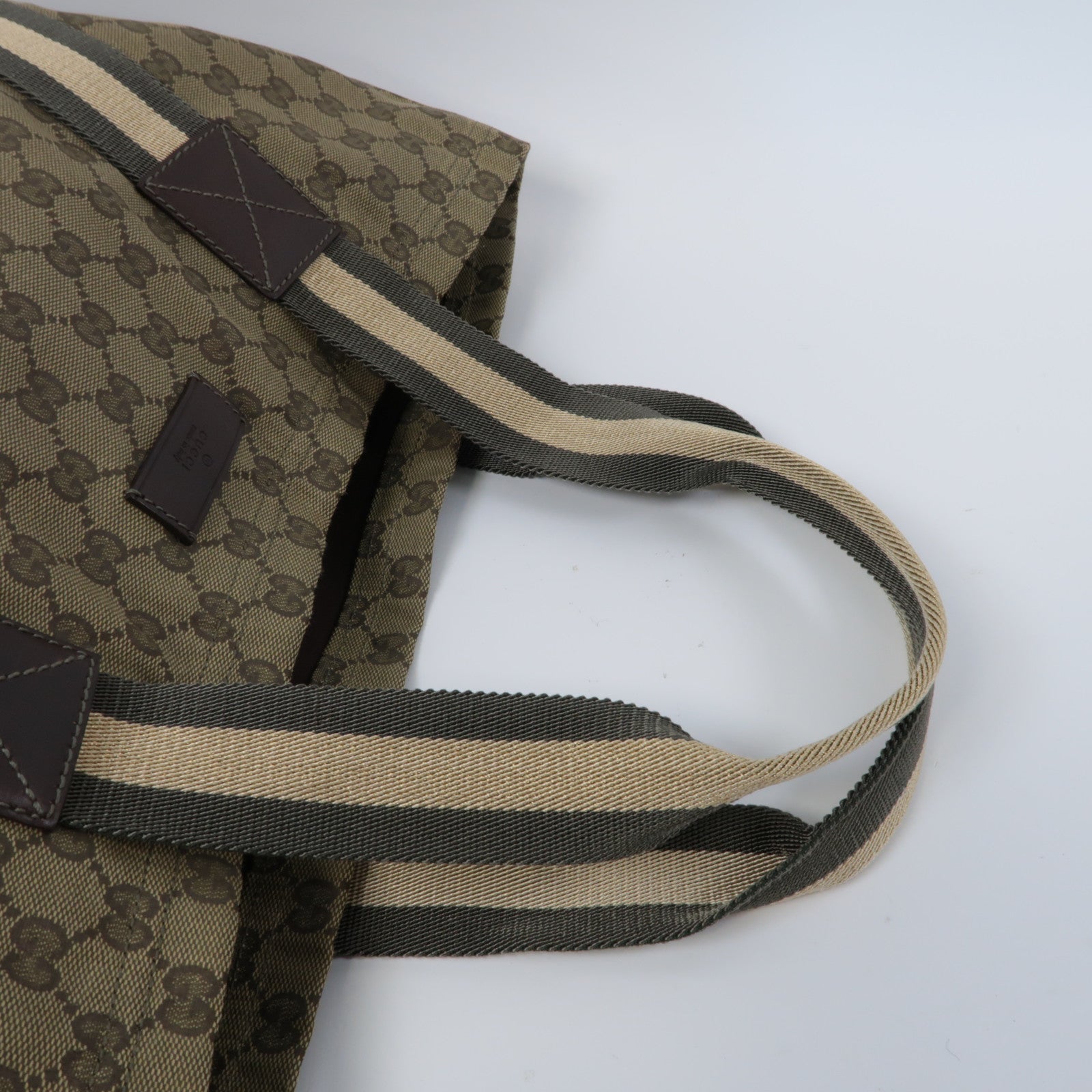 GUCCI 帆布Shoulder Bag肩背袋綠色
