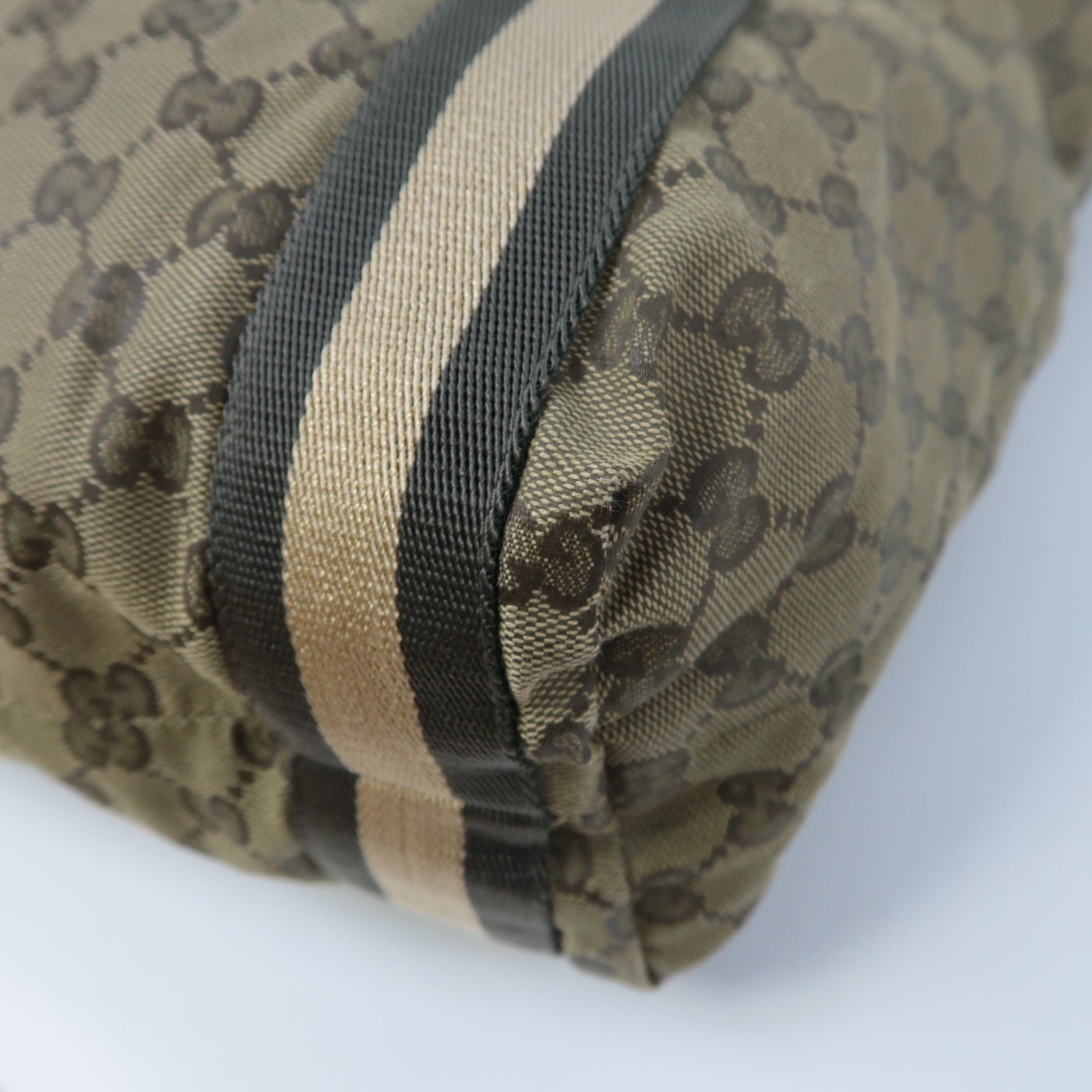 GUCCI 帆布Shoulder Bag肩背袋綠色